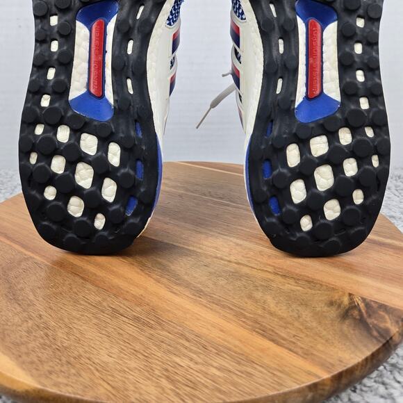 Adidas Mens 10 Ultra Boost 1.0 Kansas Jayhawks Blue White Gym Running Shoe main image 12